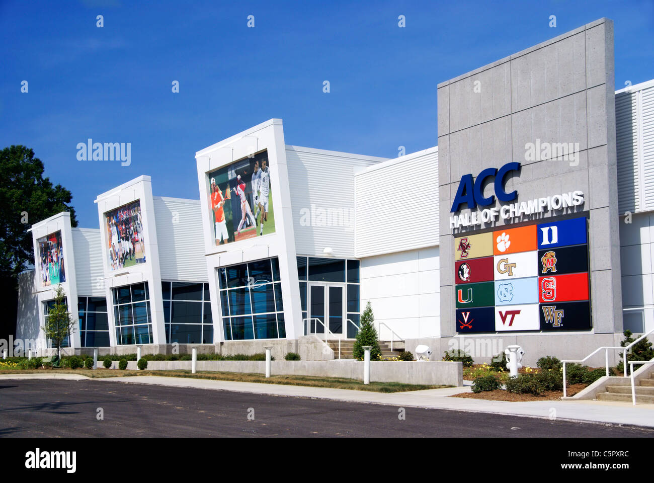 Hall of ACC Champions, Greensboro, NC, North Carolina Stock Photo