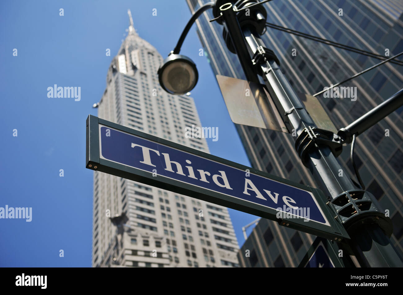Third Avenue, New York City, United States. Stock Photo
