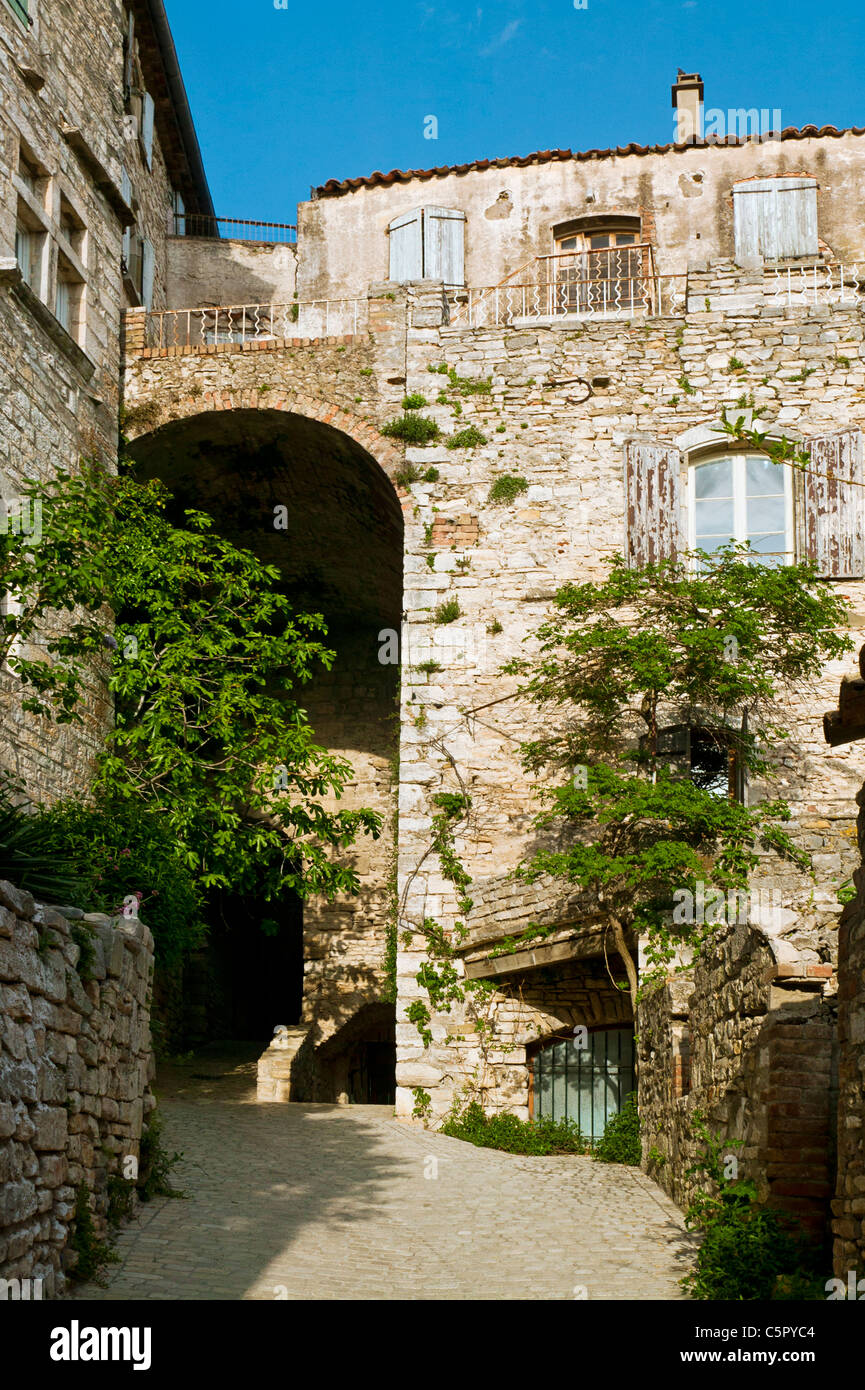 Vezenobres, Gard, Languedoc-Roussillon, France Stock Photo