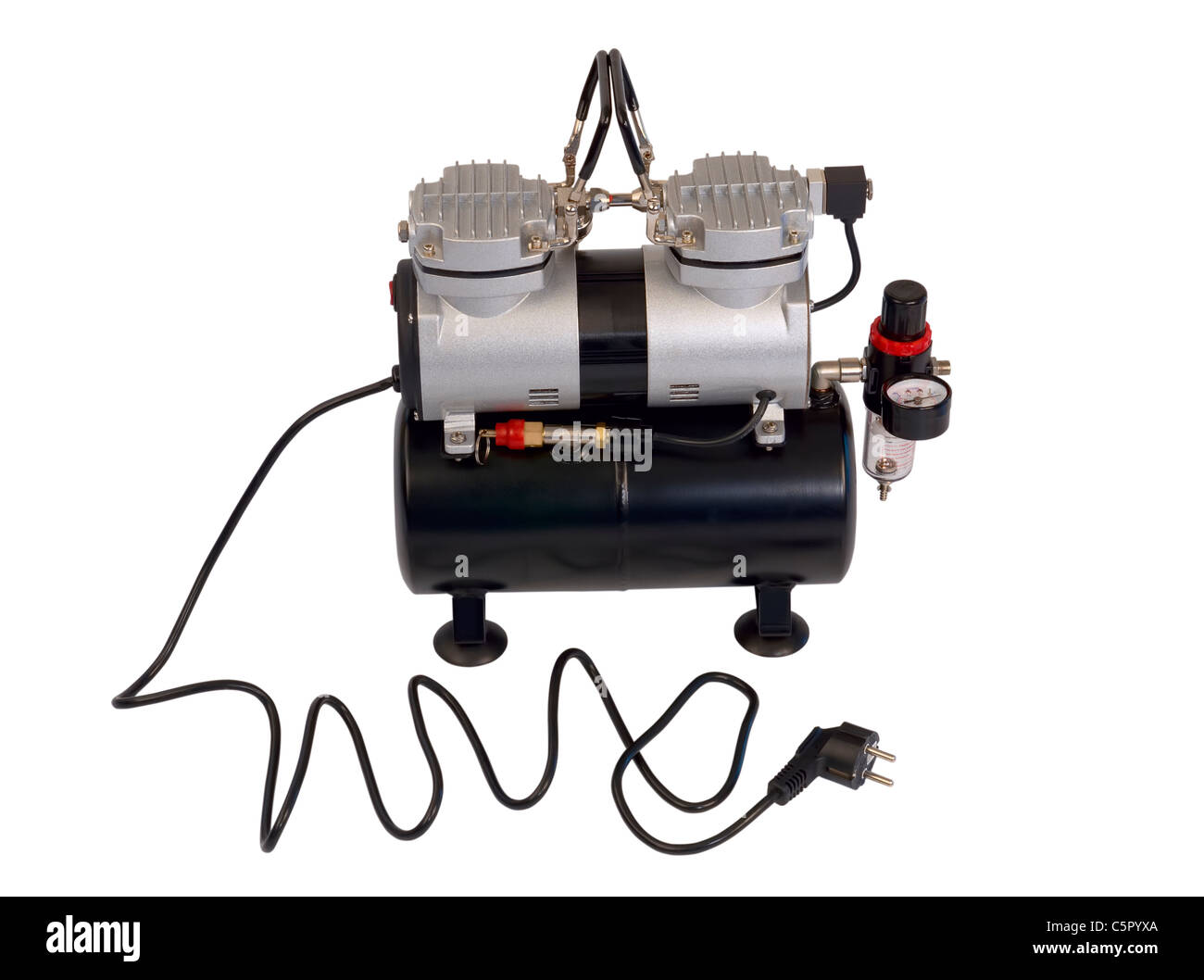 Strawberry on black background Stock Photo