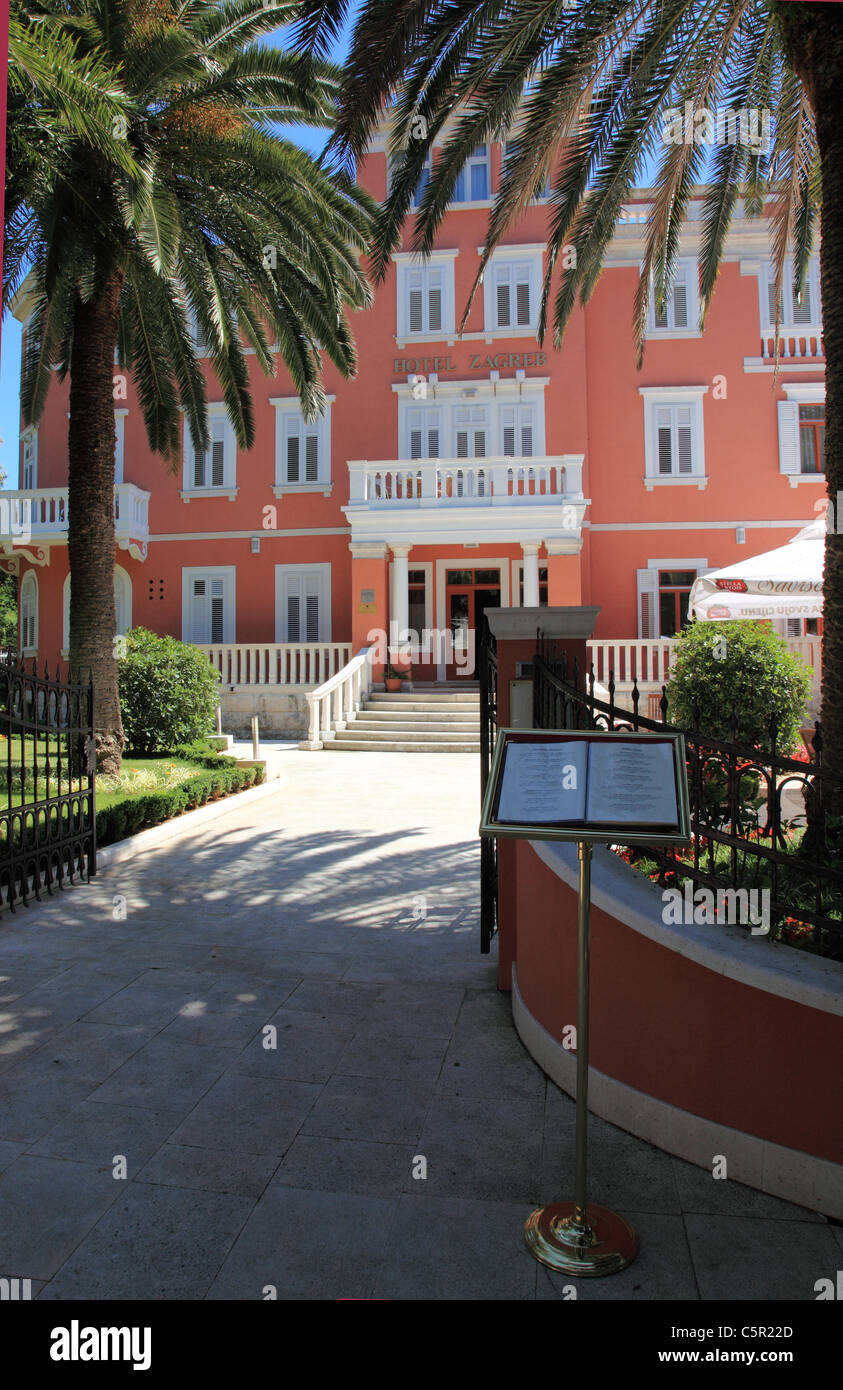 Hotel Zagreb, Lapad, Dubrovnik, Croatia Stock Photo Alamy