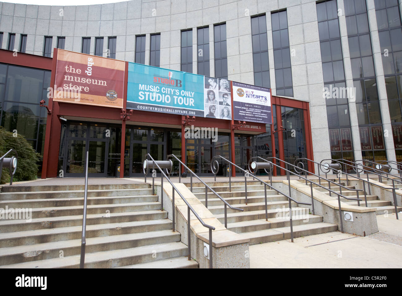 the country music hall of fame Nashville Tennessee USA Stock Photo