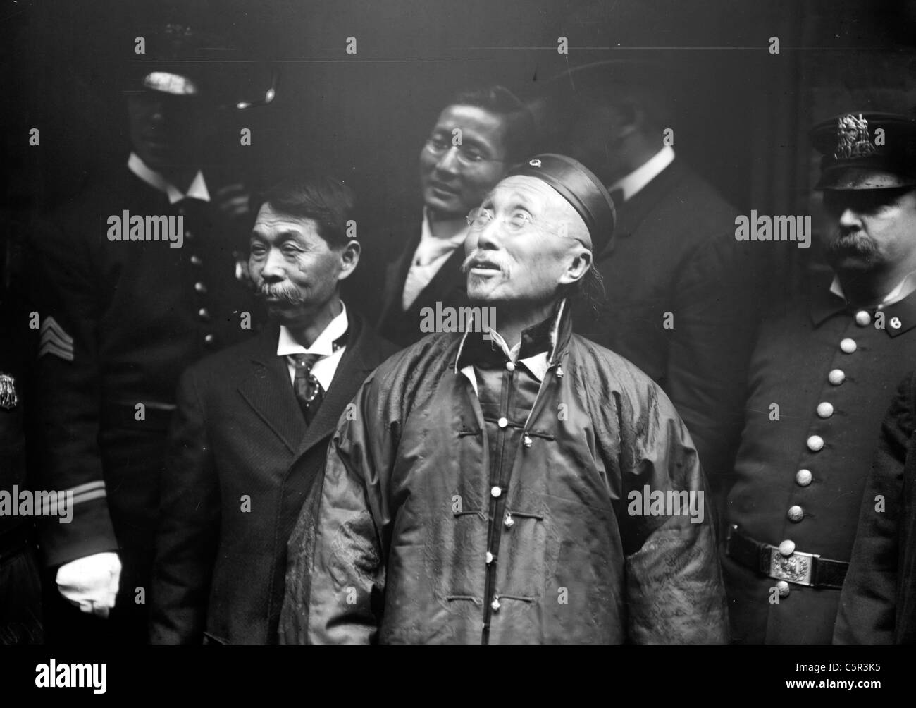 Wu-Ting Fang, Wu Tingfang also known as Ng Choy, Chinese diplomat and politician, circa 1908 Stock Photo