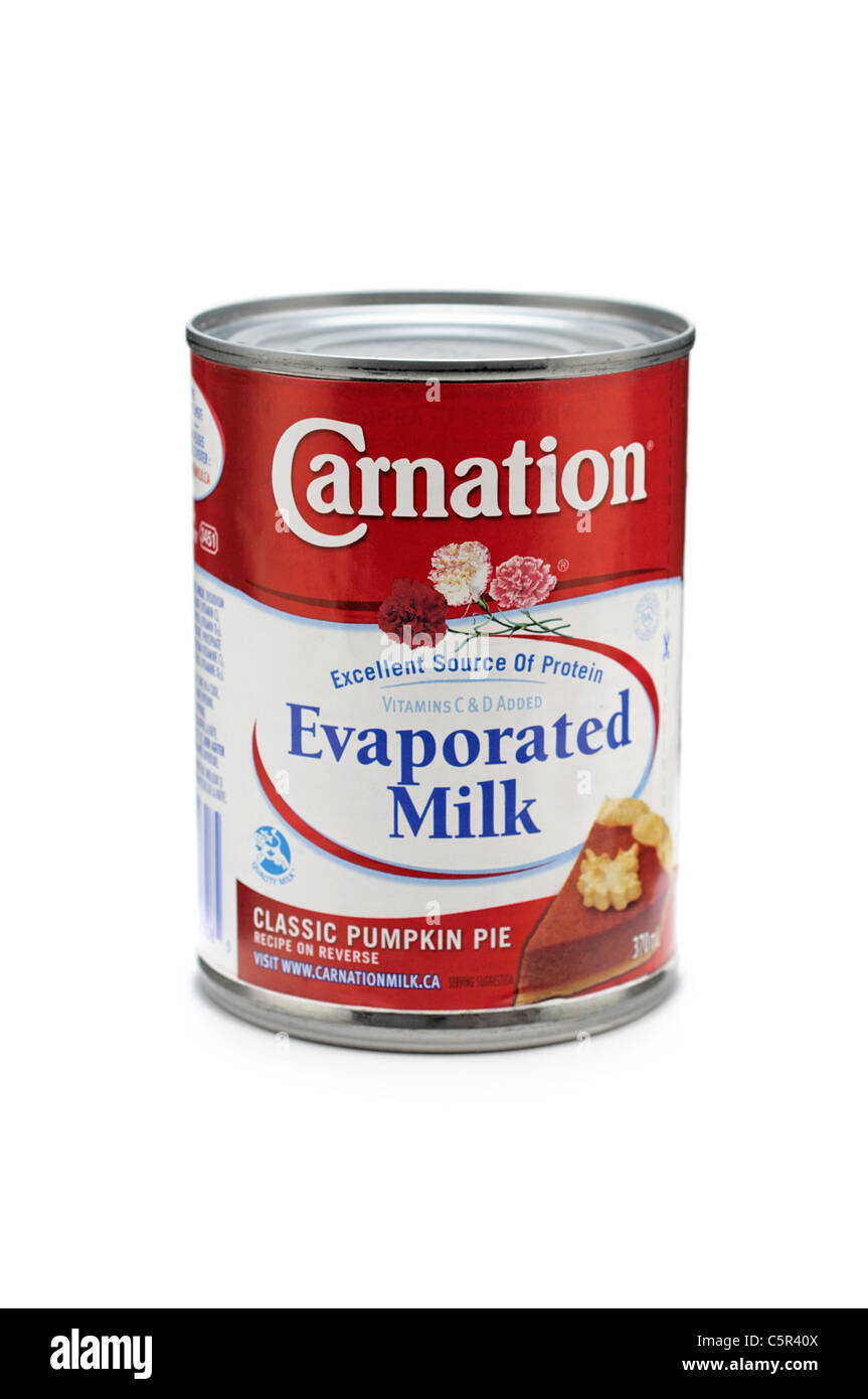 Evaporated Milk Stock Photo