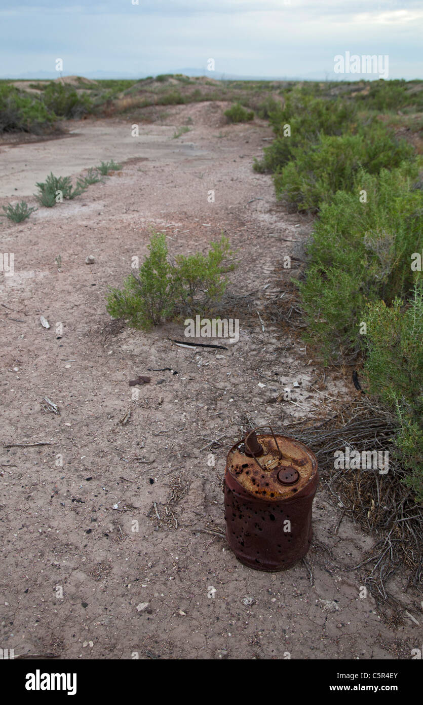 Site of World War II Topaz Internment Camp for Japanese-Americans Stock Photo