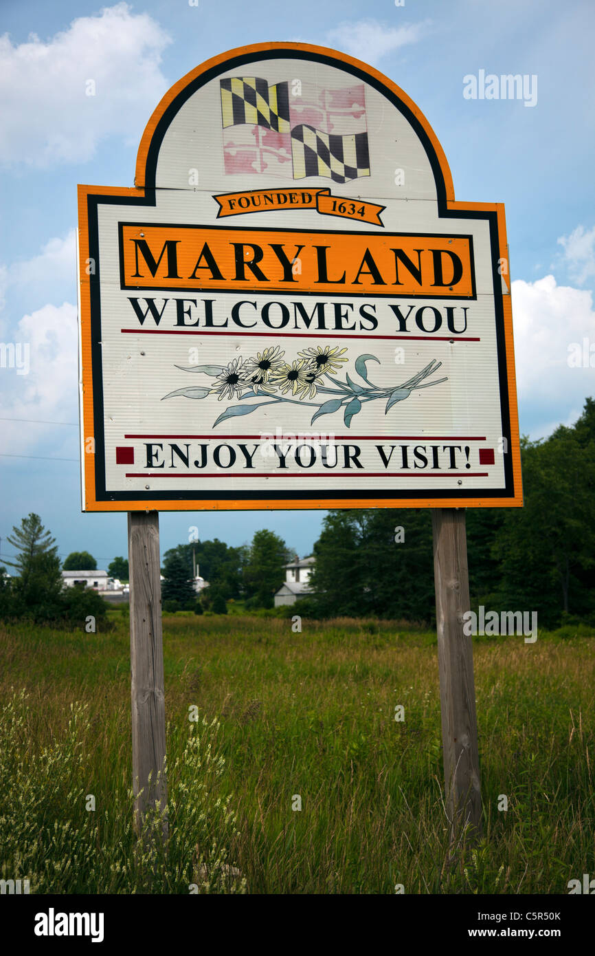 to Maryland Stock Photo Alamy
