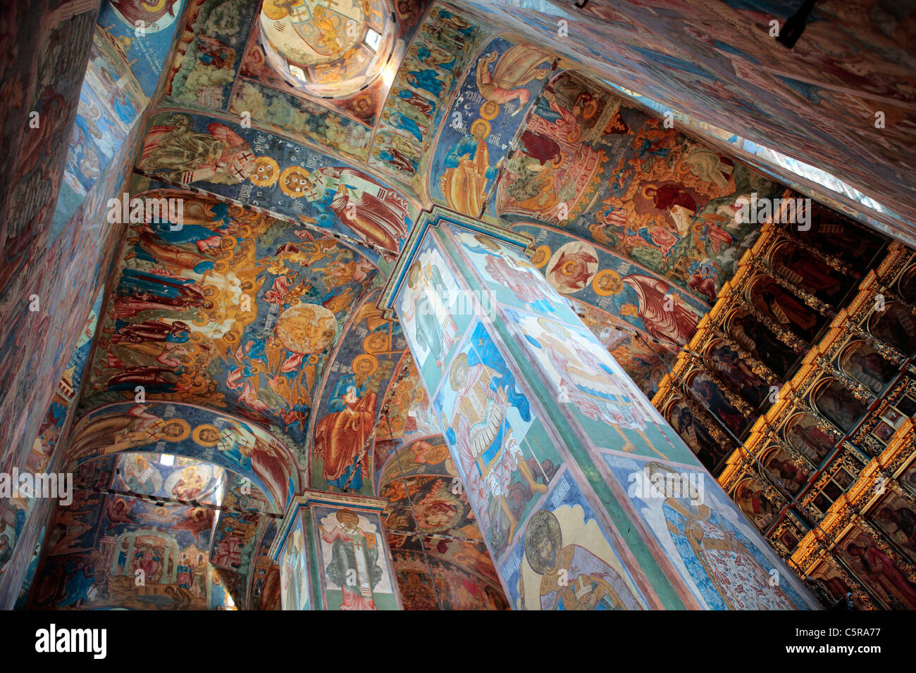 St. Elias the Prophet church (1647-1650), Yaroslavl, Yaroslavl region, Russia Stock Photo