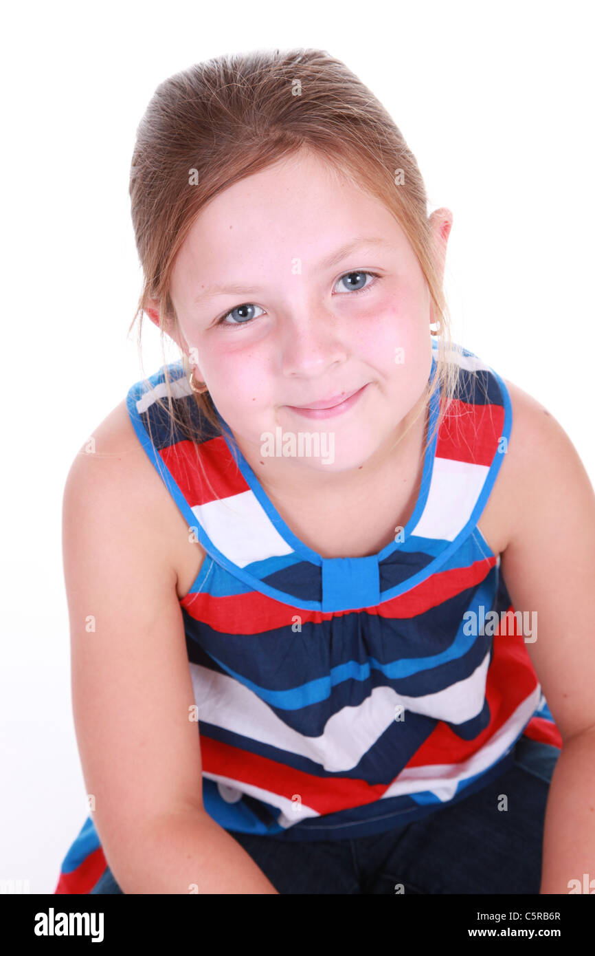 Portrait Of An 8 Year Old Girl Stock Photo Alamy portrait-of-an-8-year-old-girl-stock-photo-alamy