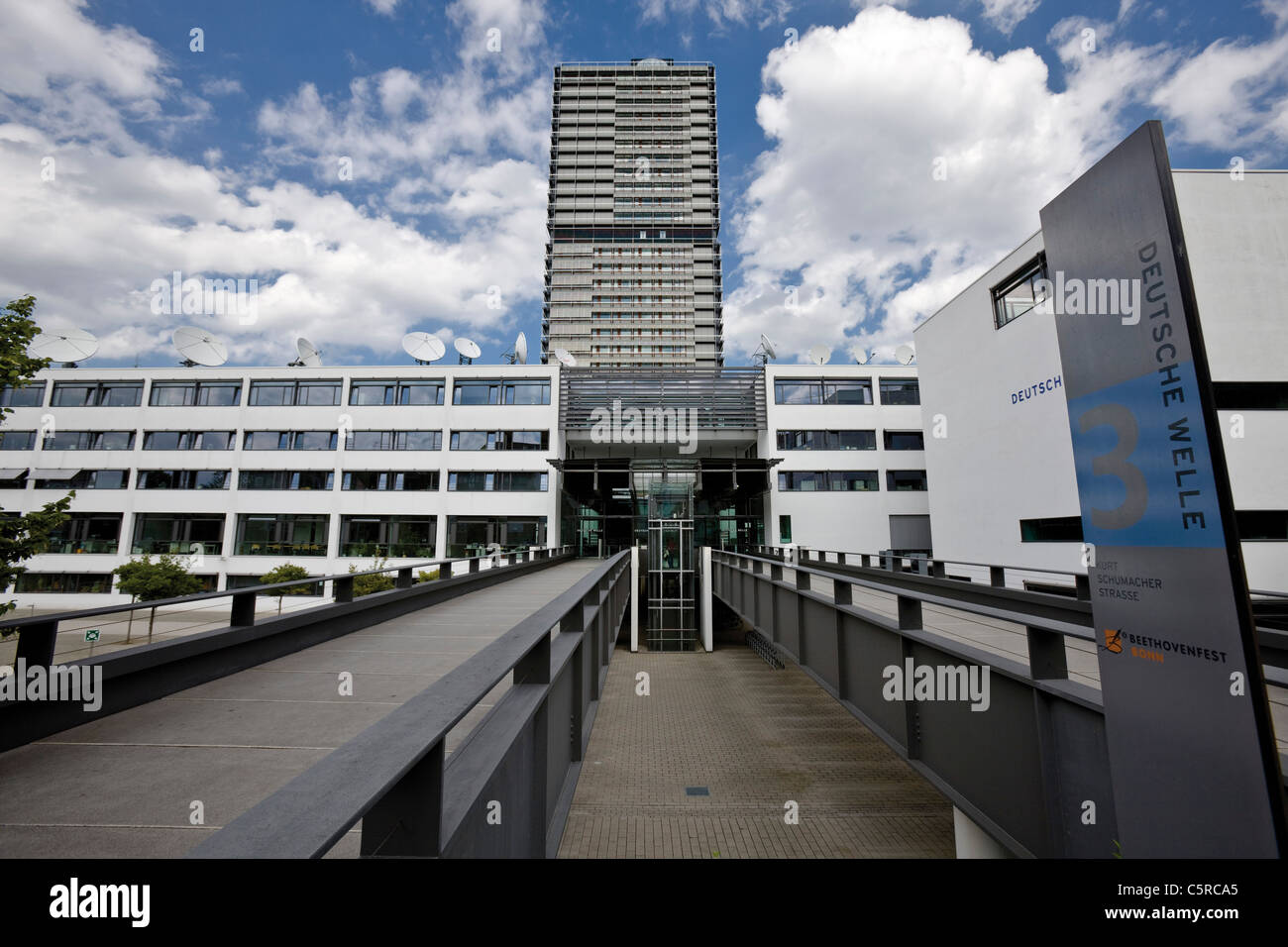 Germany, North Rhine-westphalia, Bonn, Deutsche Welle, Broadcasting 