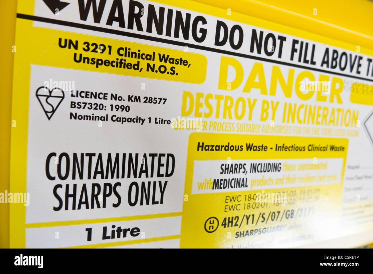 Contaminated Sharps High Resolution Stock Photography And Images Alamy