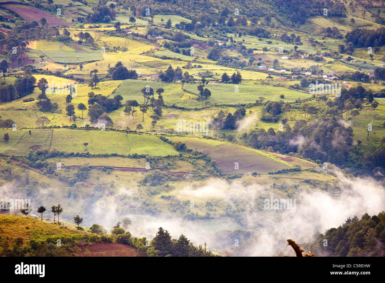 Canton Las Pilas, San Ignacio, Chaltenango Department, El Salvador Stock Photo