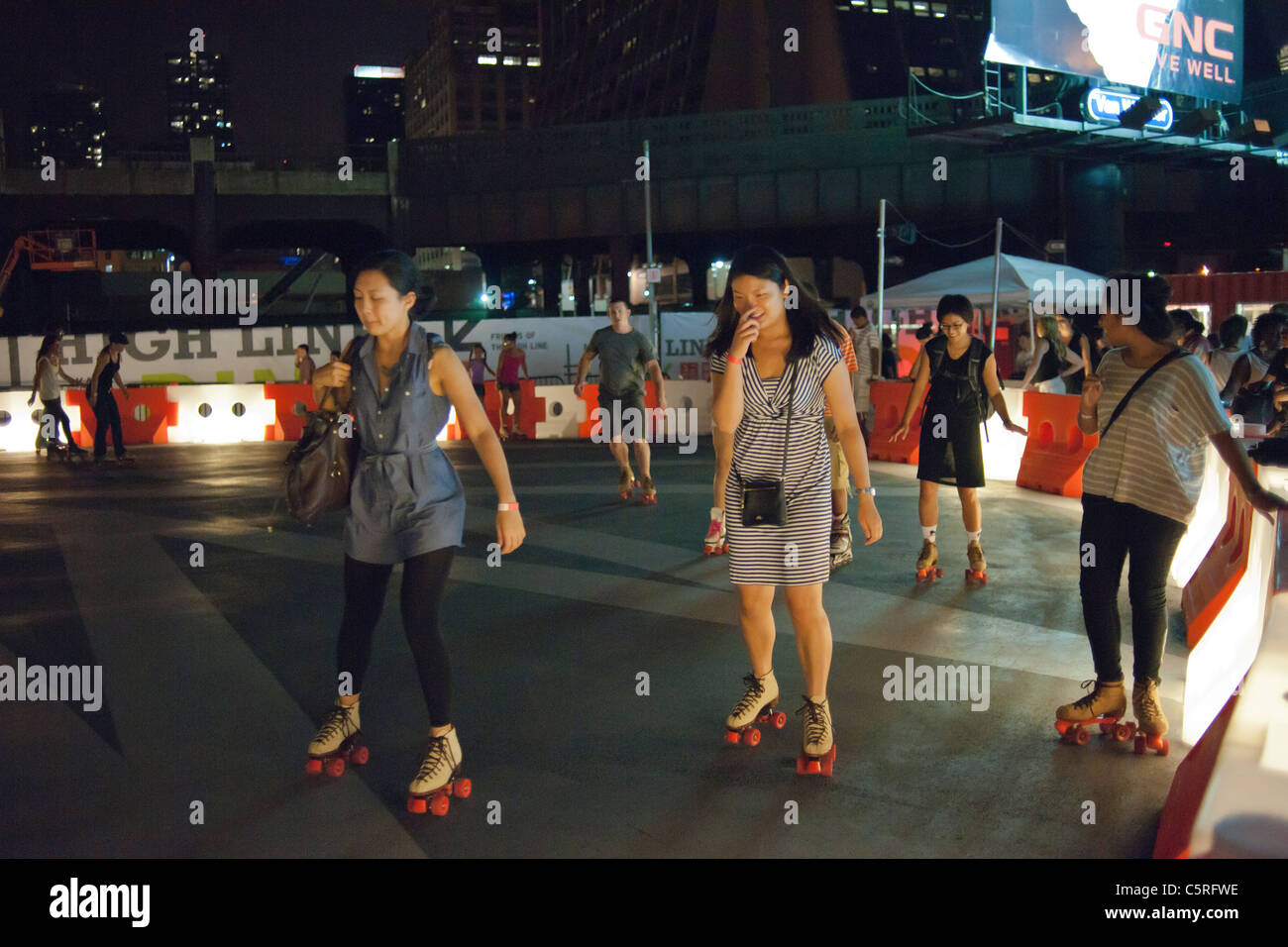 Roller skating rink High Resolution Stock Photography and Images Alamy