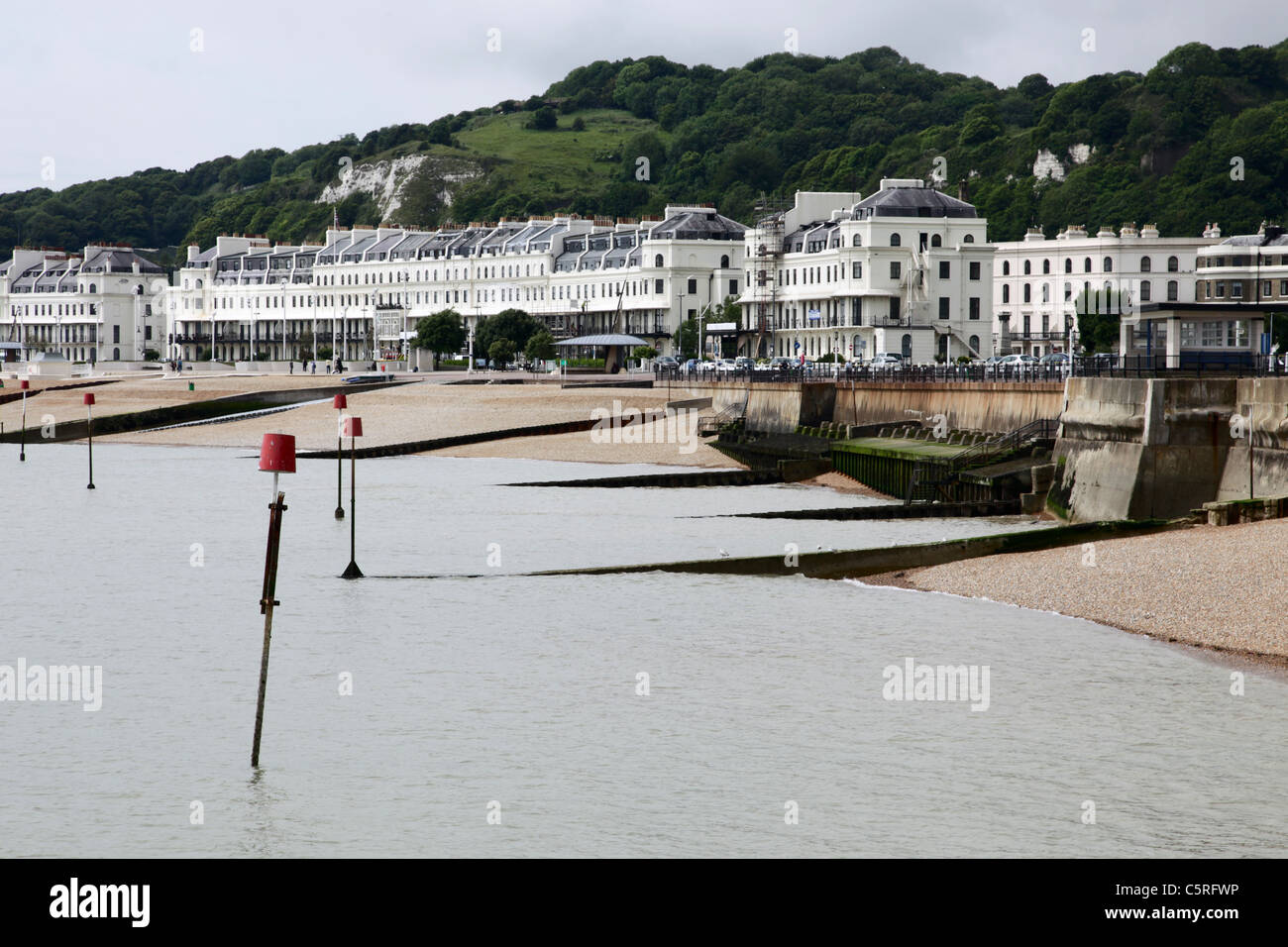 Sea Front Dover Kent Stock Photo Alamy