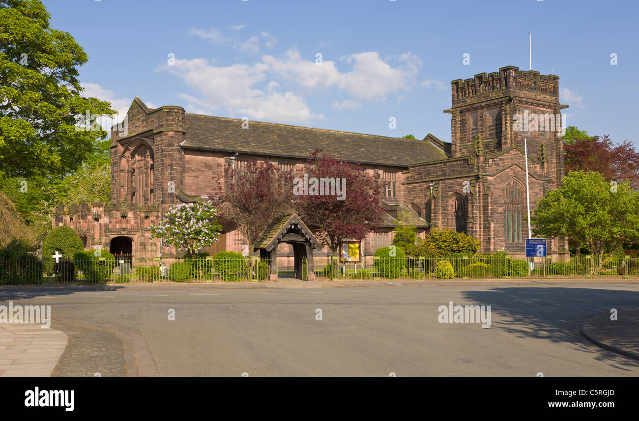 Christ Church, Port Sunlight, Wirral, England Stock Photo