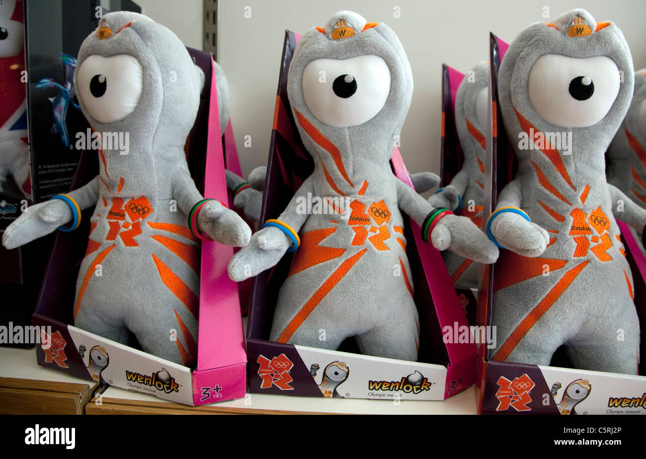Peluche Wenlock – Mascotte Olympique Londres 2012 – Officielle + Mug