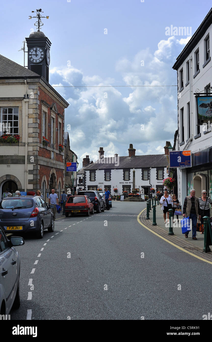 High Street, Garstang Stock Photo Alamy