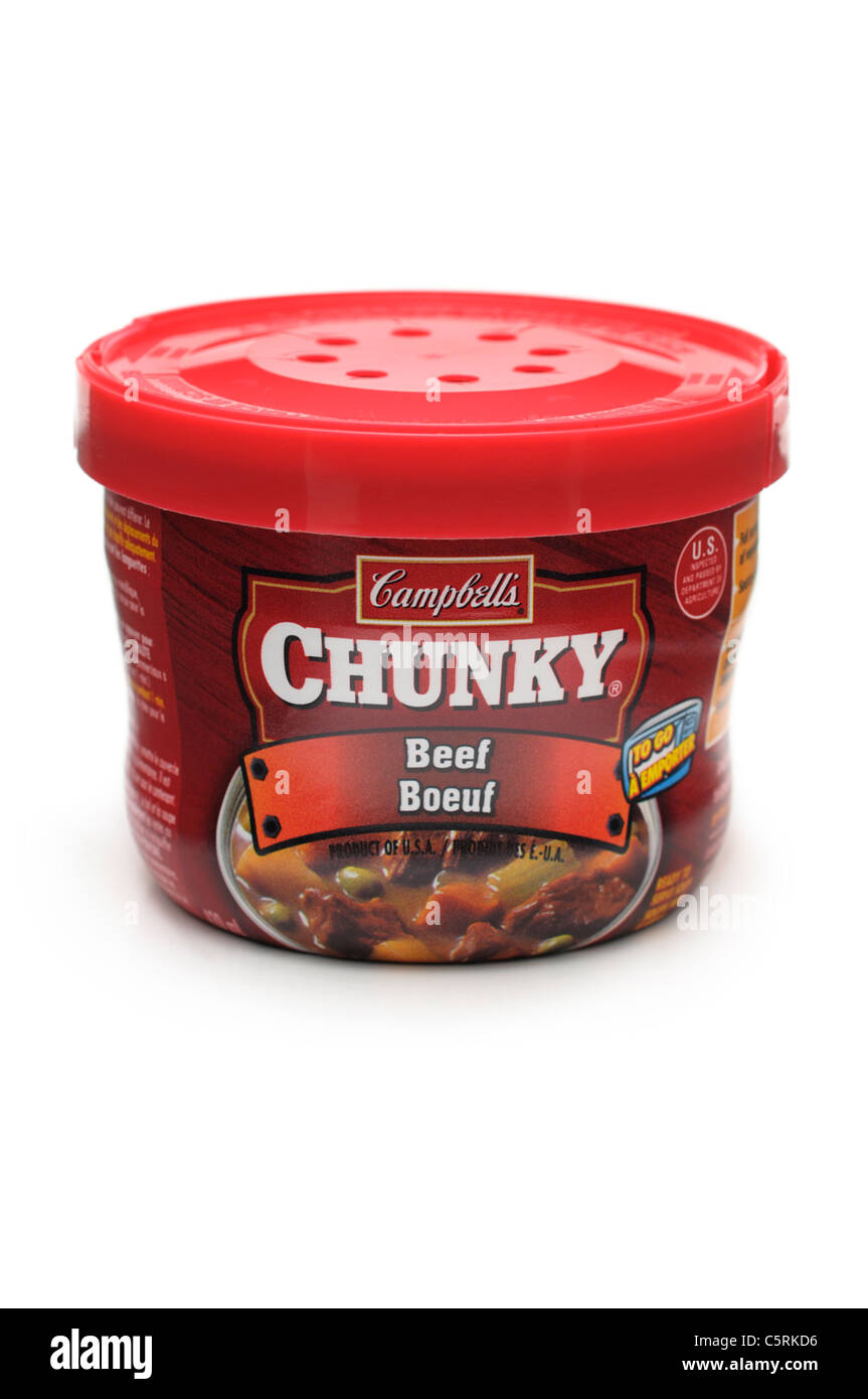 Campbells chunky beef soup Cut Out Stock Images & Pictures Alamy