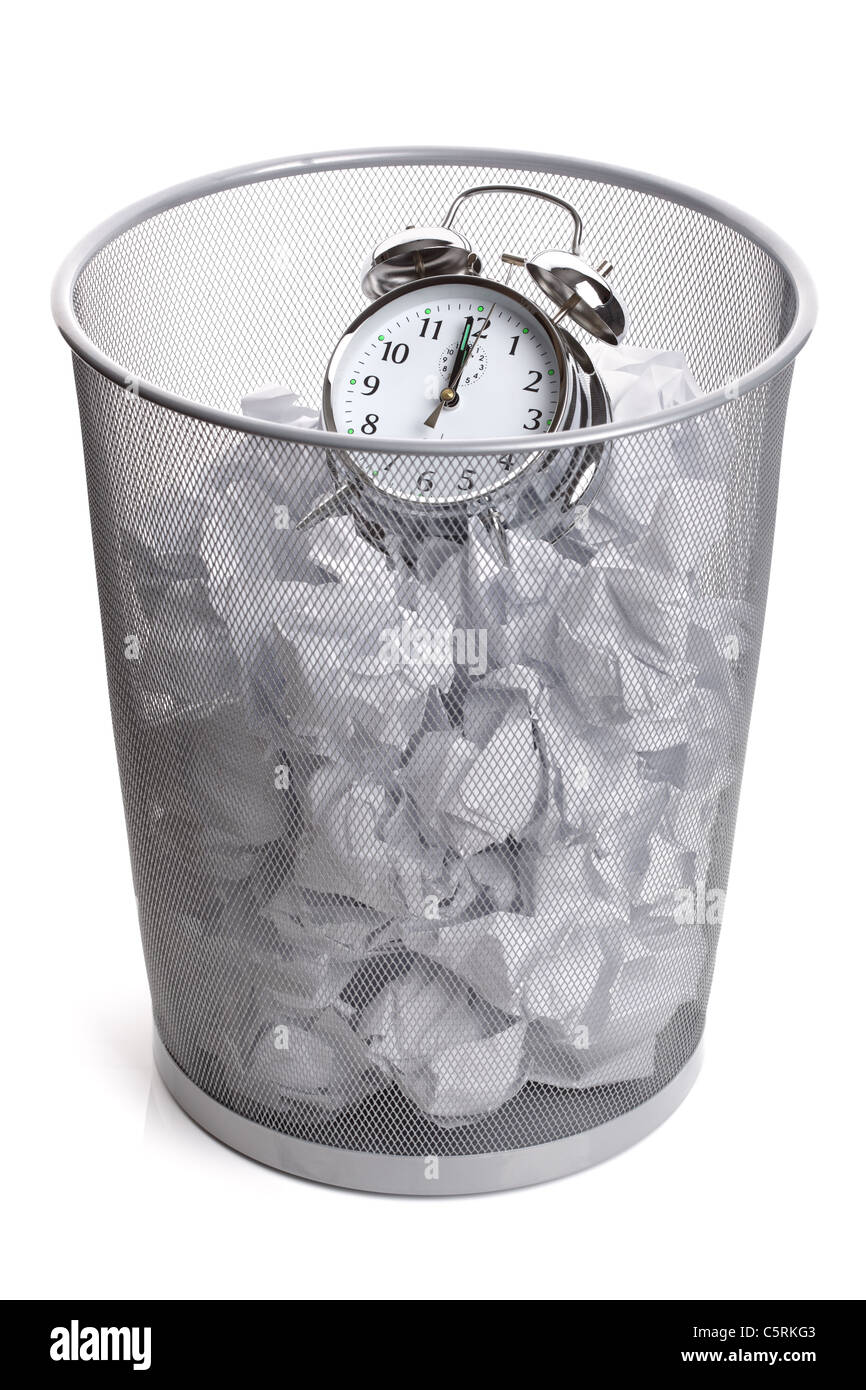 Wasting time Stock Photo