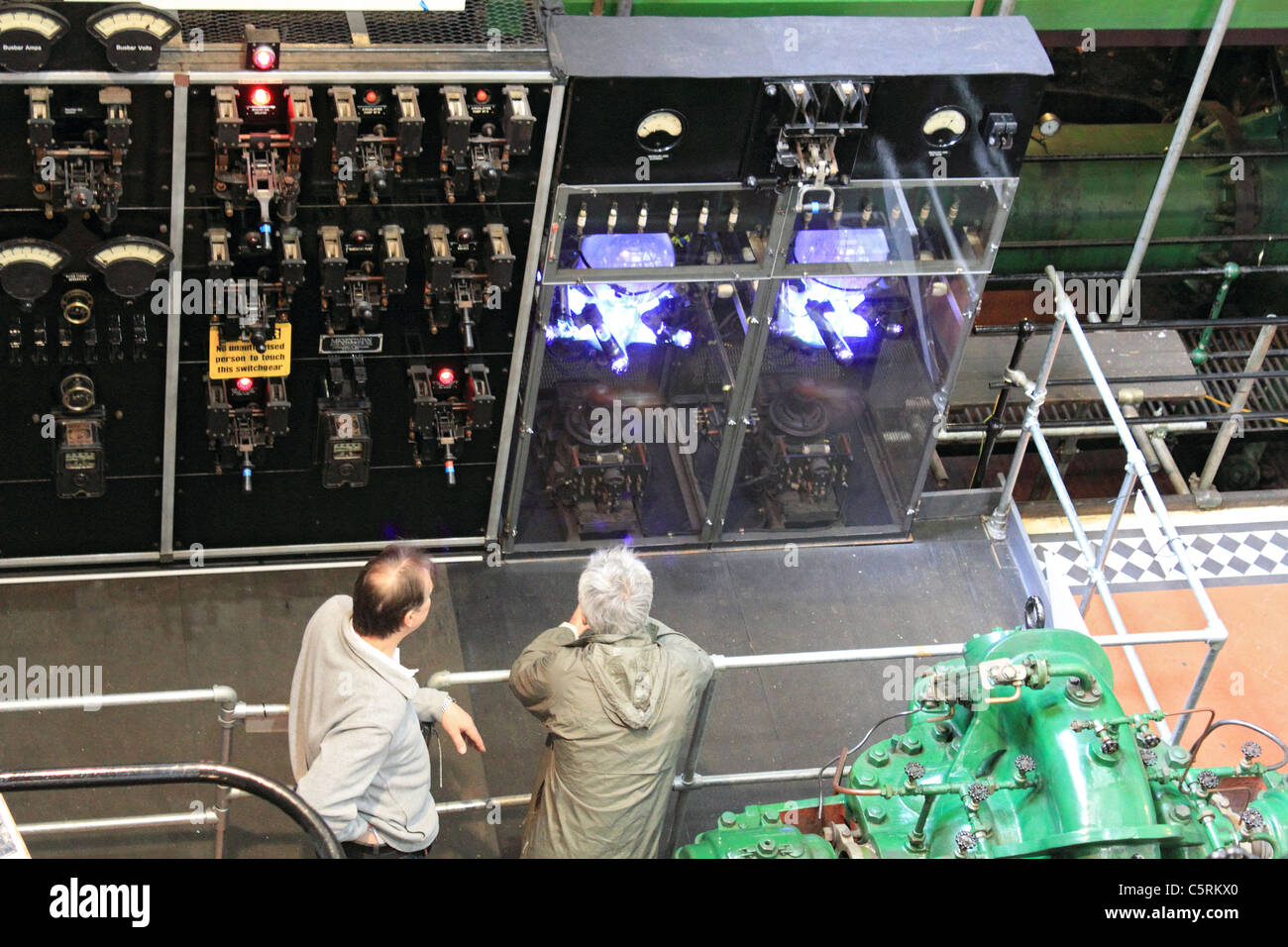 Mercury Arc Rectifiers at Kempton Steam Museum, Sunbury on Thames