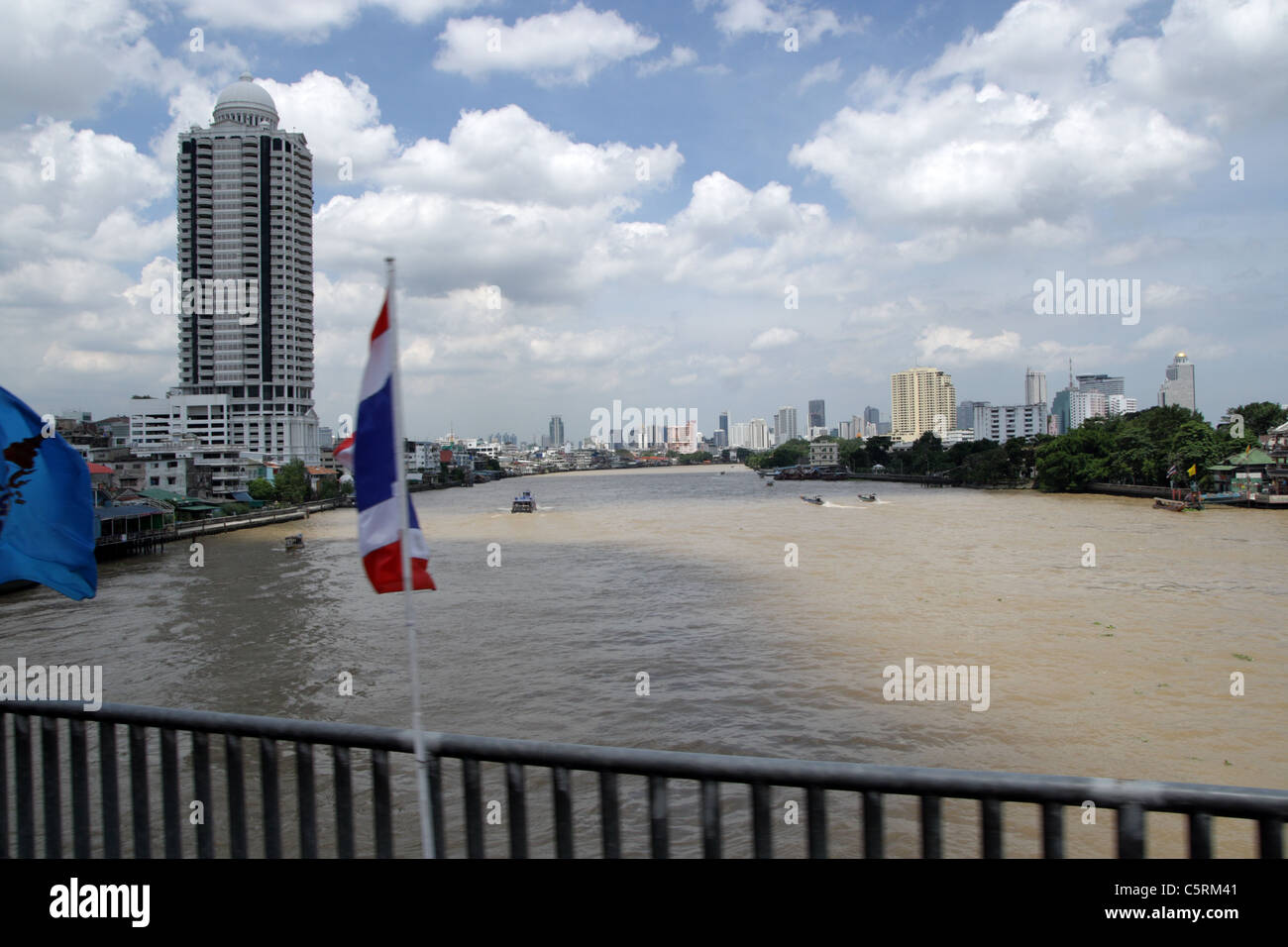 Chao Phraya river in Bangkok , Thailand Stock Photo - Alamy