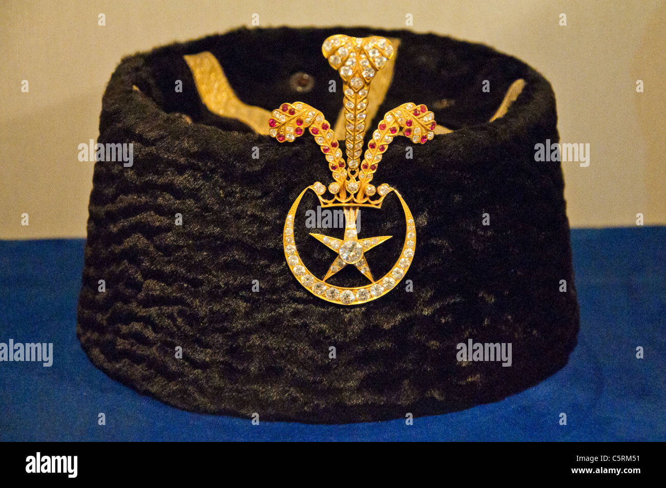 Maldivian sultan's crown, Male, The Maldives Stock Photo