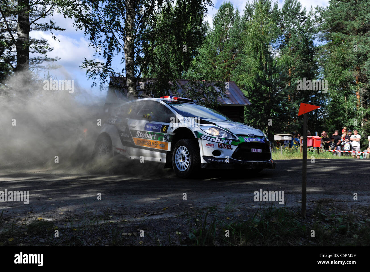Rally Finland SS15 Jukojärvi, The FIA World Rally Championship (WRC ...