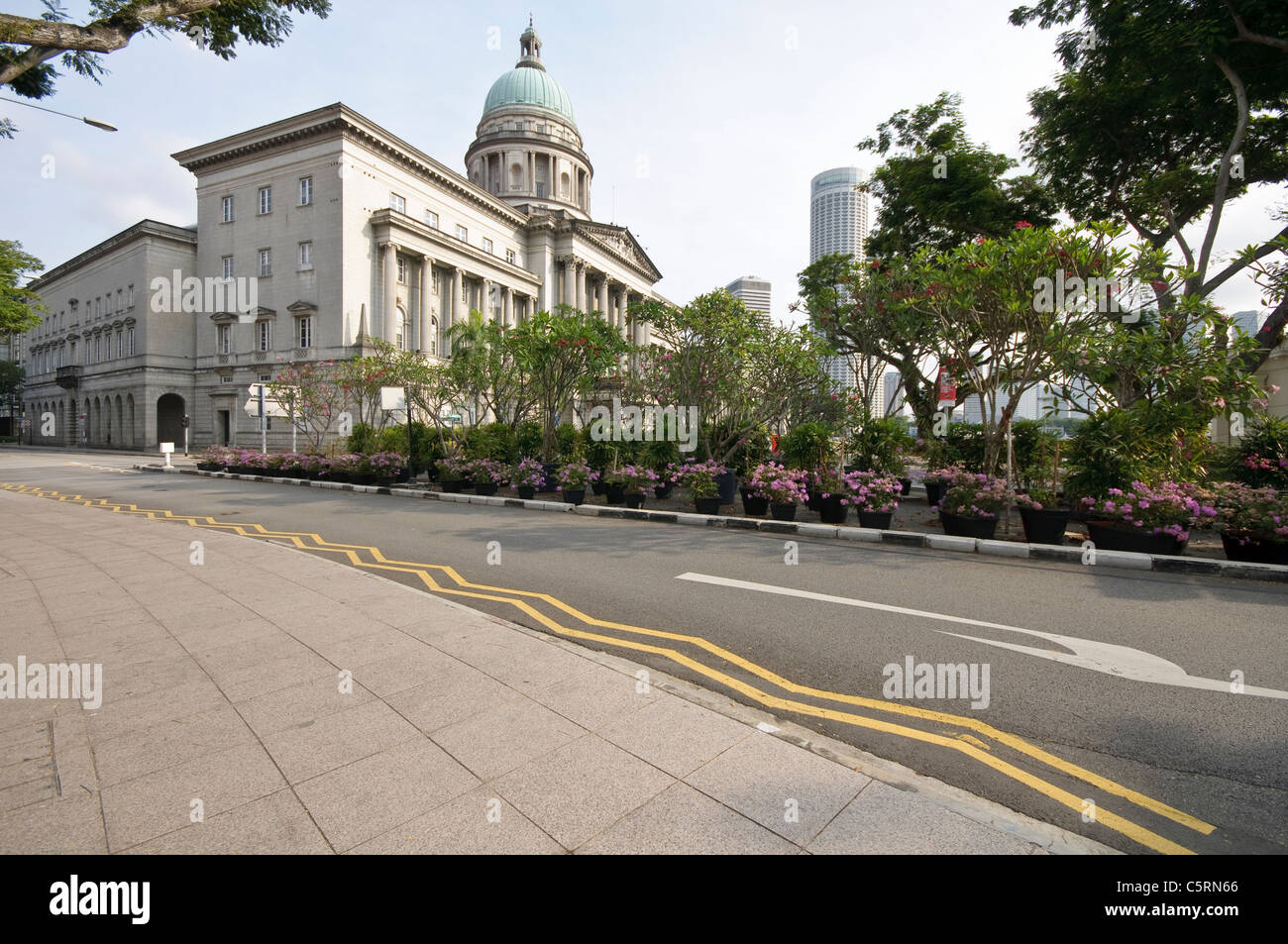 The old building of the Supreme Court, Singapore, Southeast Asia, Asia Stock Photo