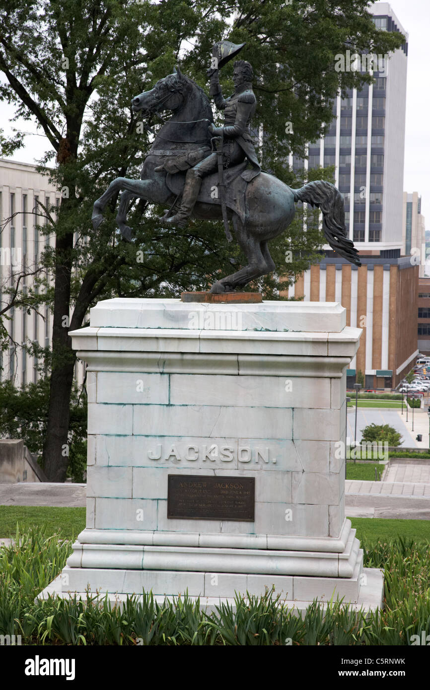 Andrew jackson equestrian statue hires stock photography and images