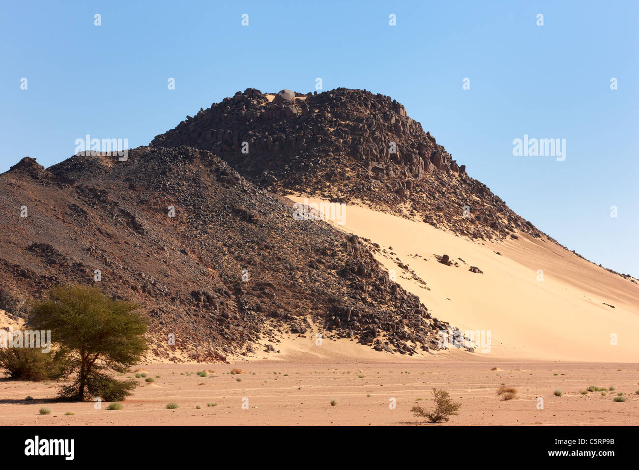 Batn-El-Hajar Mountains, Northern Sudan, Africa Stock Photo