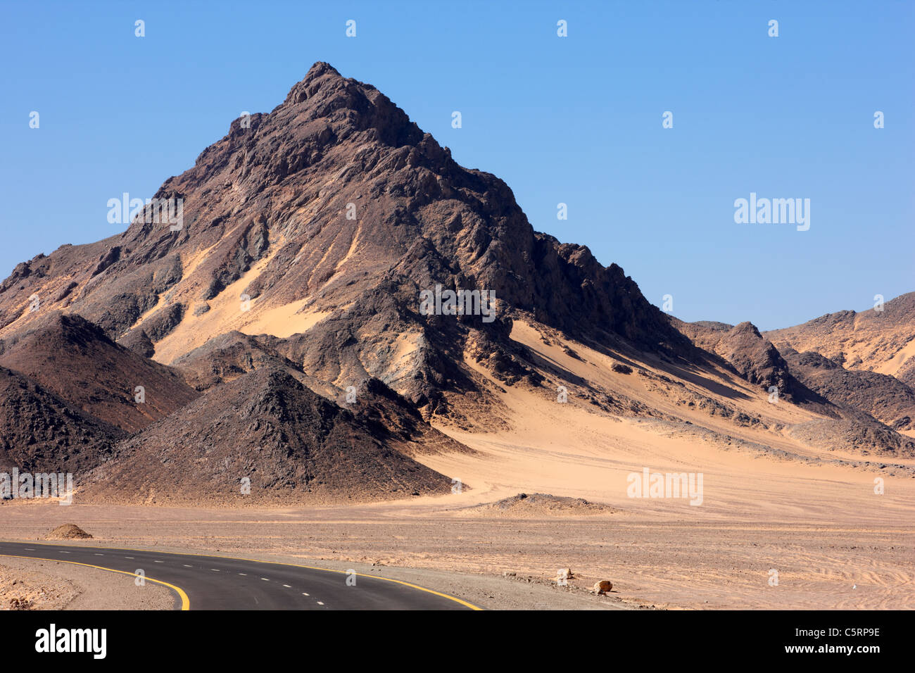 Batn-El-Hajar Mountains, Northern Sudan, Africa Stock Photo