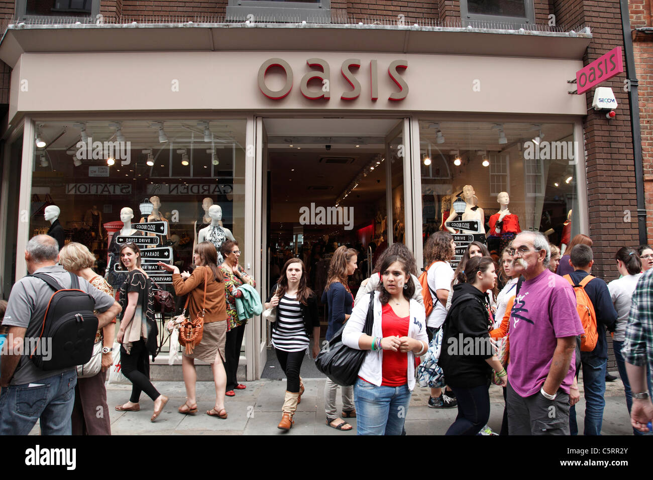 An Oasis store in Covent Garden, London, England, U.K. Stock Photo