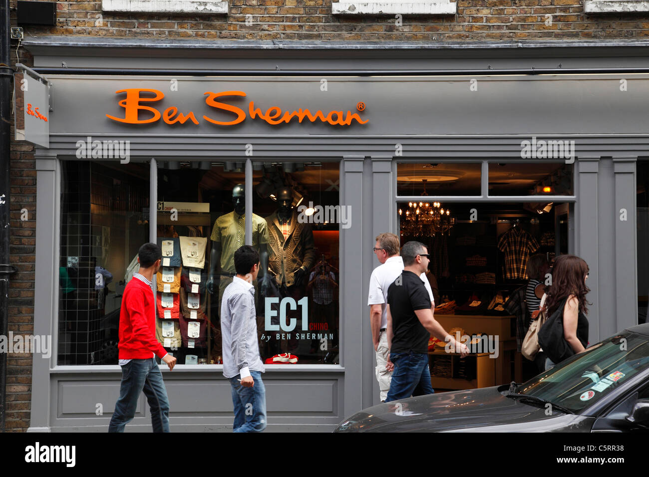 A Ben Sherman Store In London England U K Stock Photo Alamy