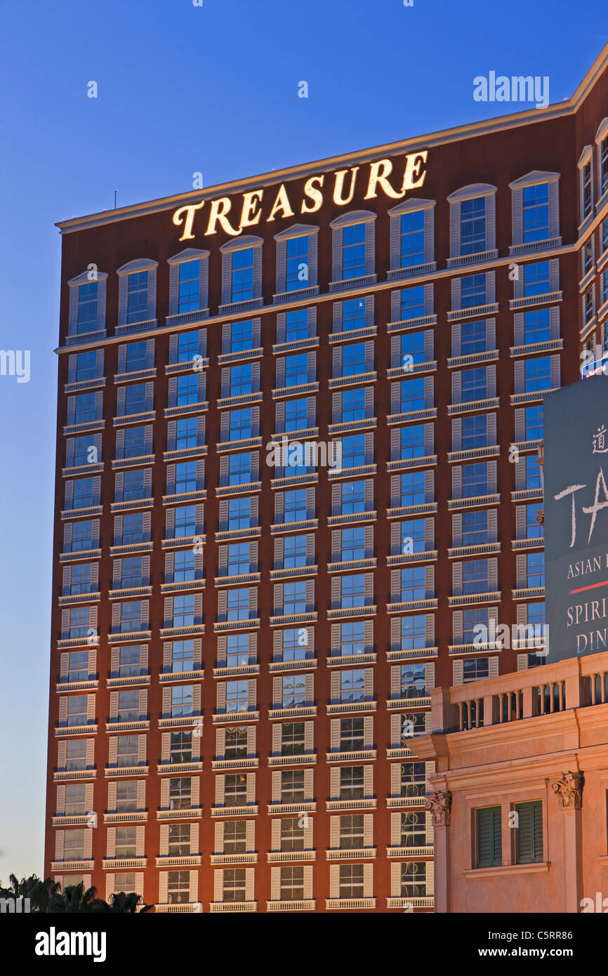 Treasure Island Hotel Casino, Las Vegas, Nevada, USA Stock Photo