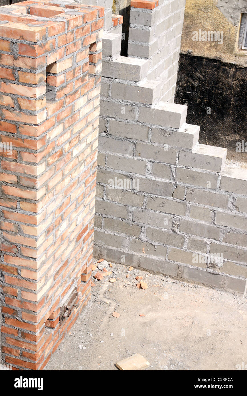 Foundation work concrete home hi-res stock photography and images - Alamy
