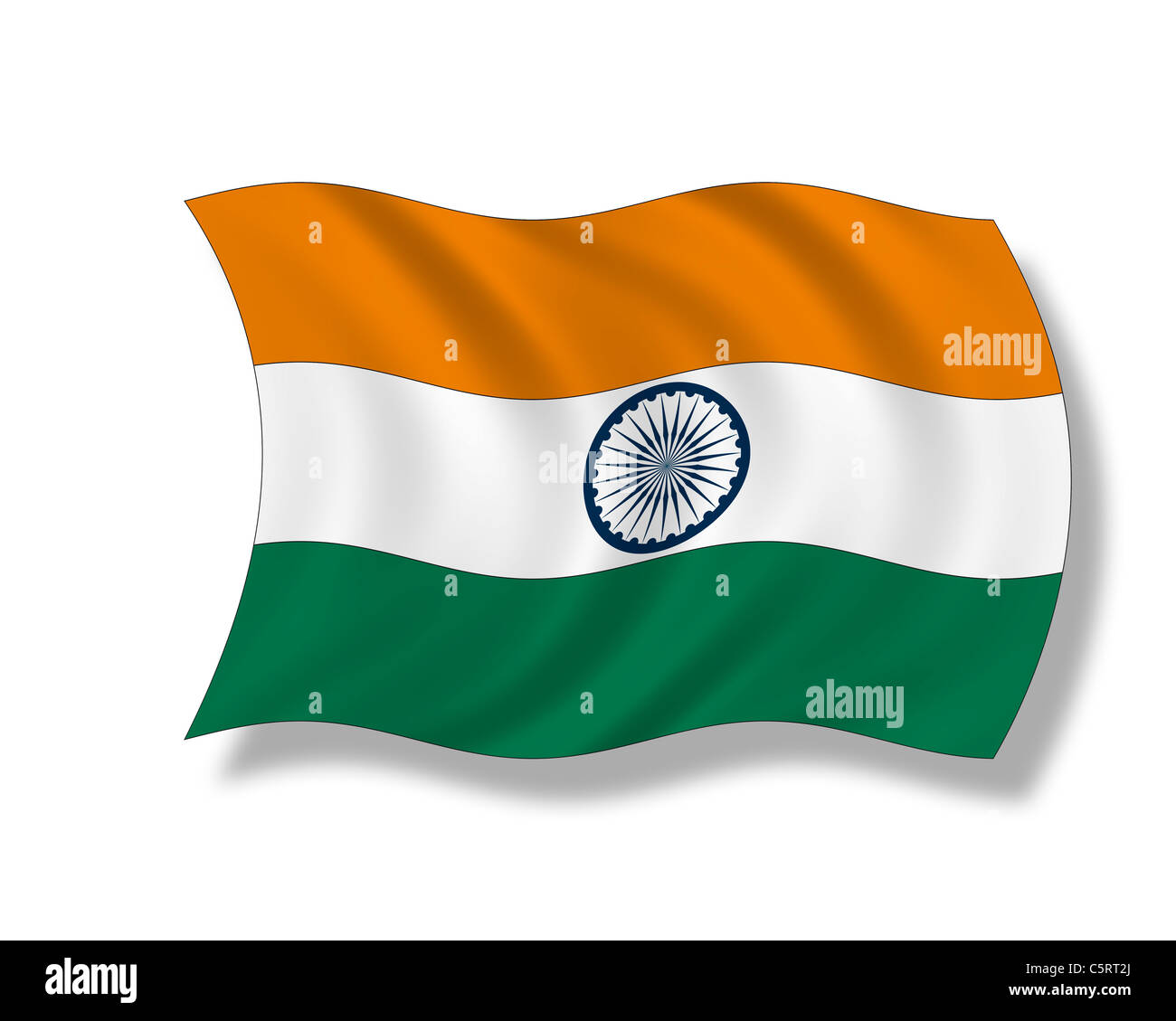 India Flag Cut Out Stock Images & Pictures - Alamy