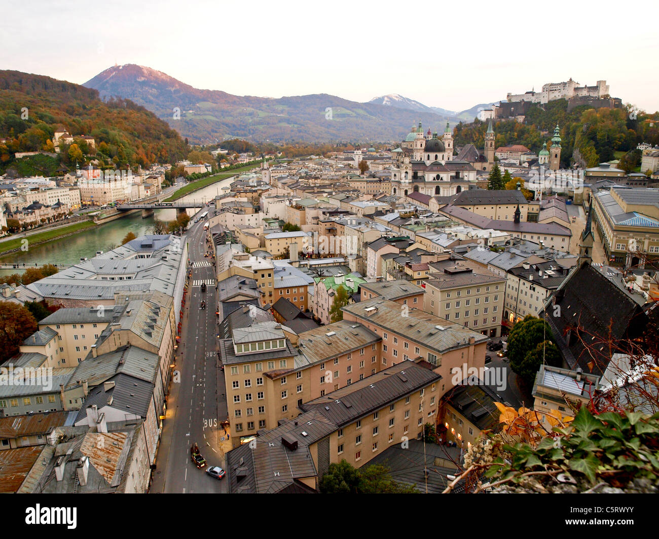 Salzburg, city view, Austria, Salzburg city Stock Photo
