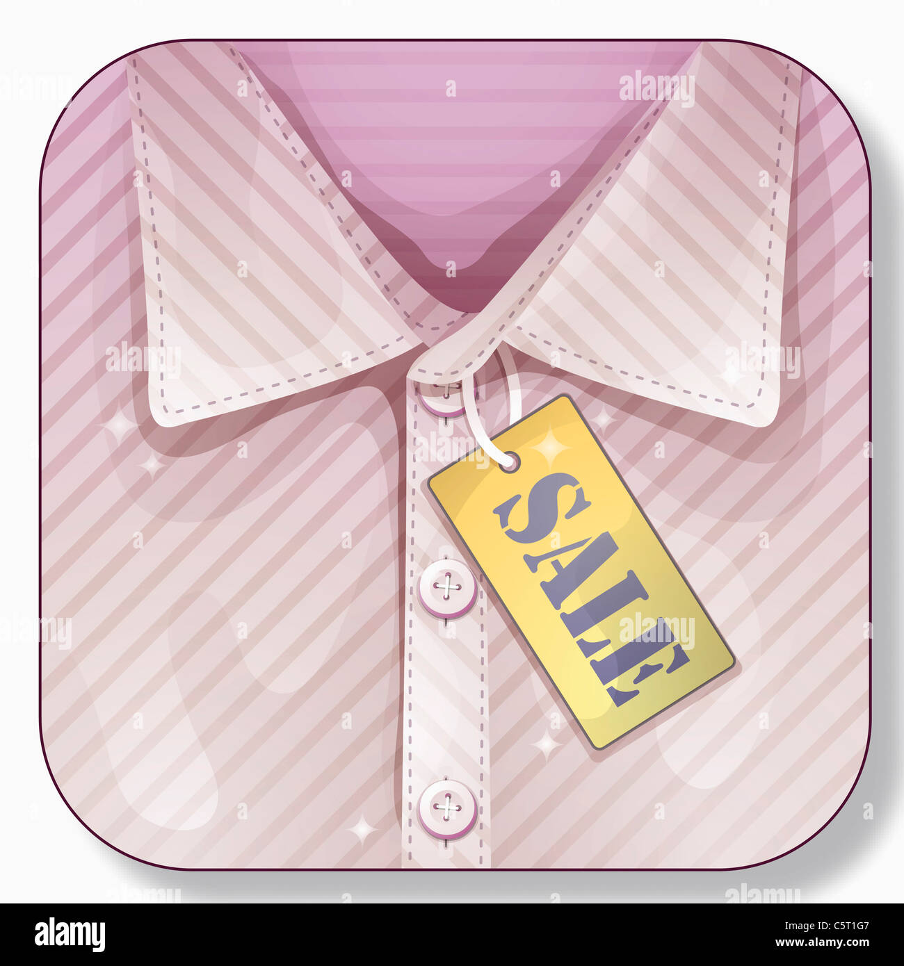 application icon for shopping Stock Photo - Alamy
