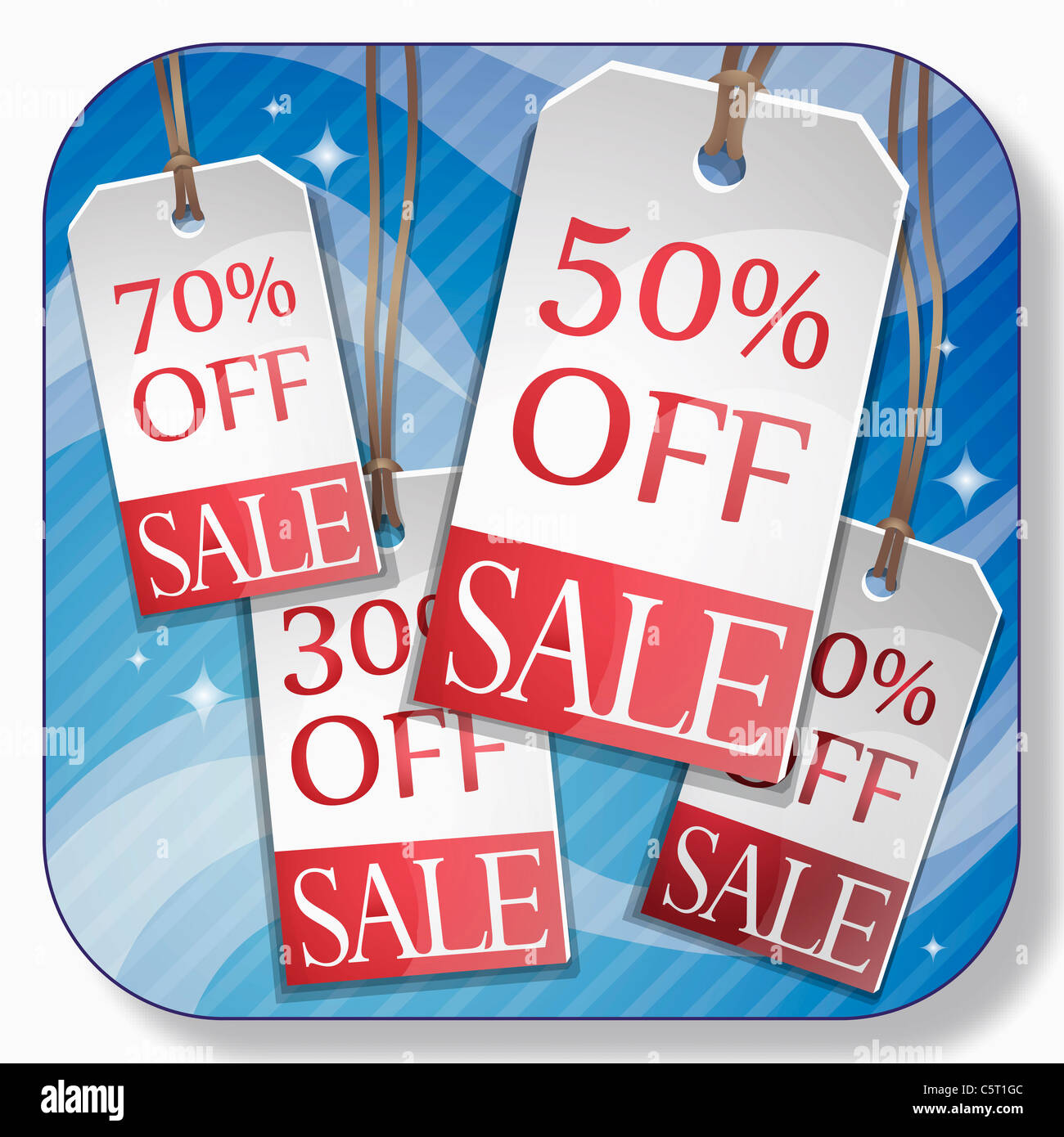 application icon for shopping Stock Photo - Alamy