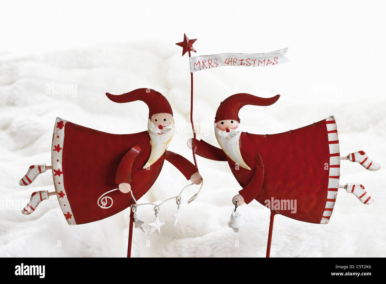 Christmas decoration, Santa Claus Stock Photo