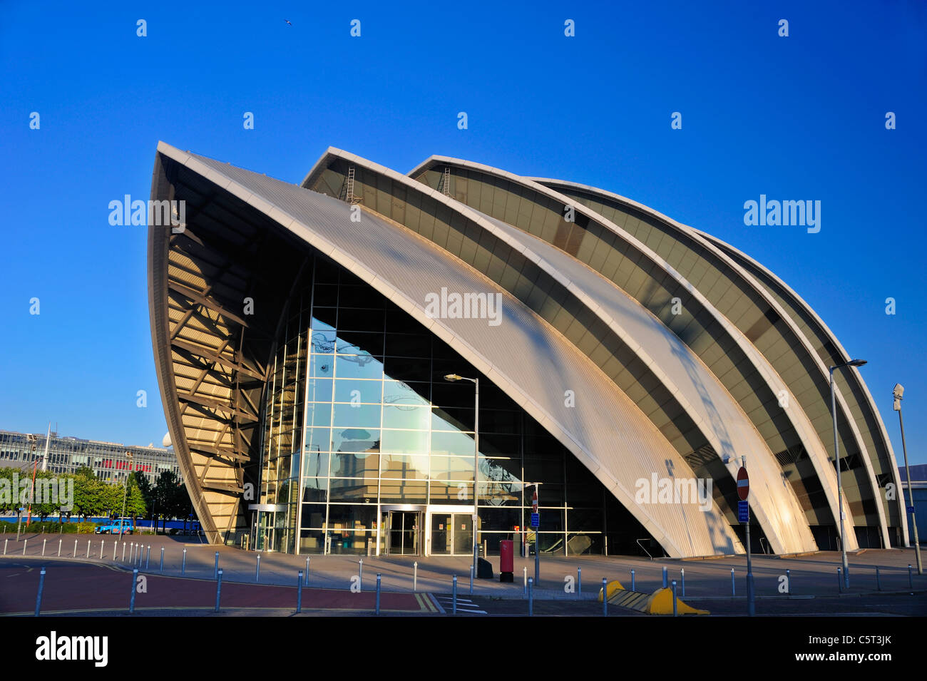 The Clyde Auditorium in the Scottish Exhibition and Conference Centre Stock Photo