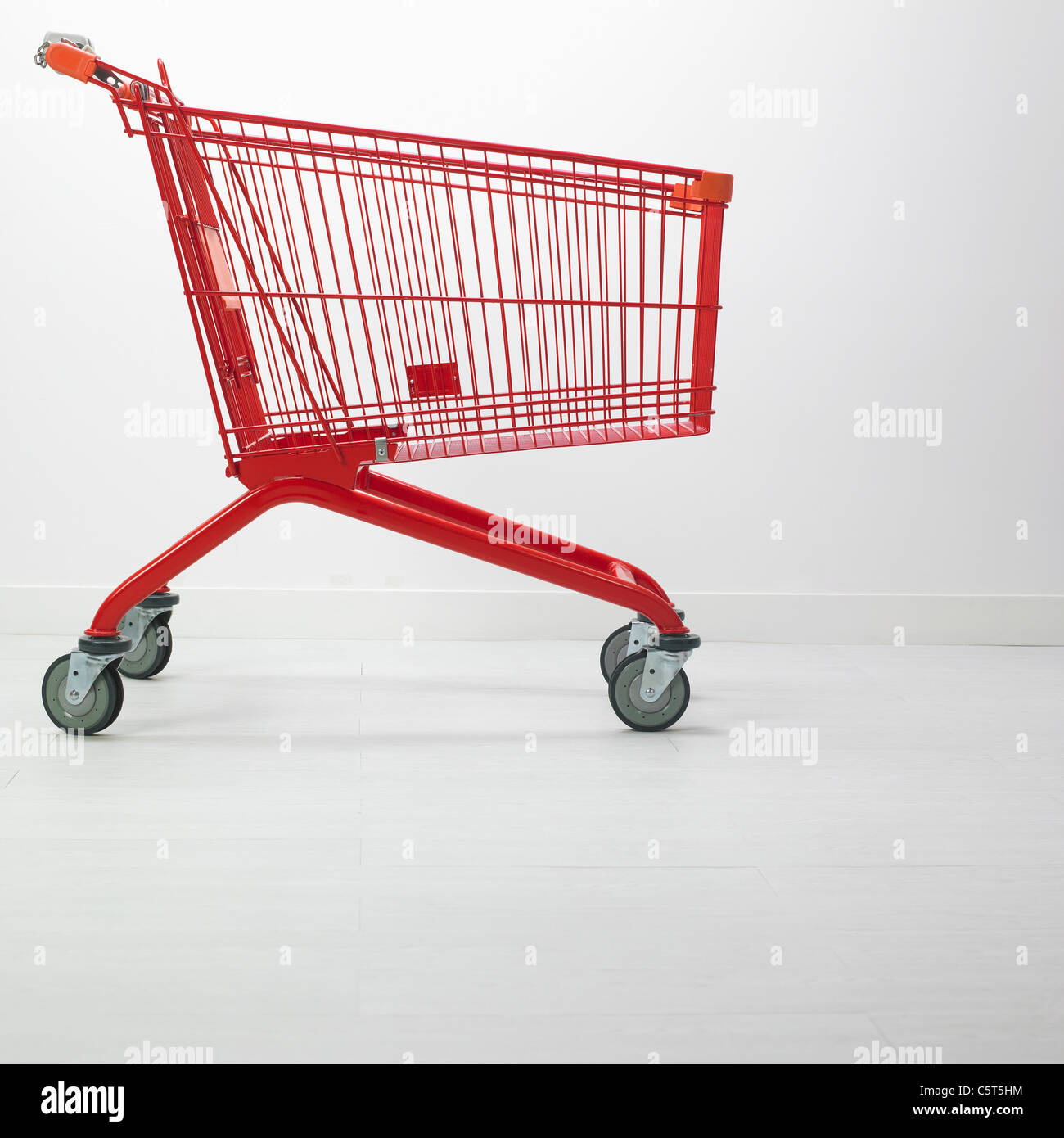 A shopping cart Stock Photo