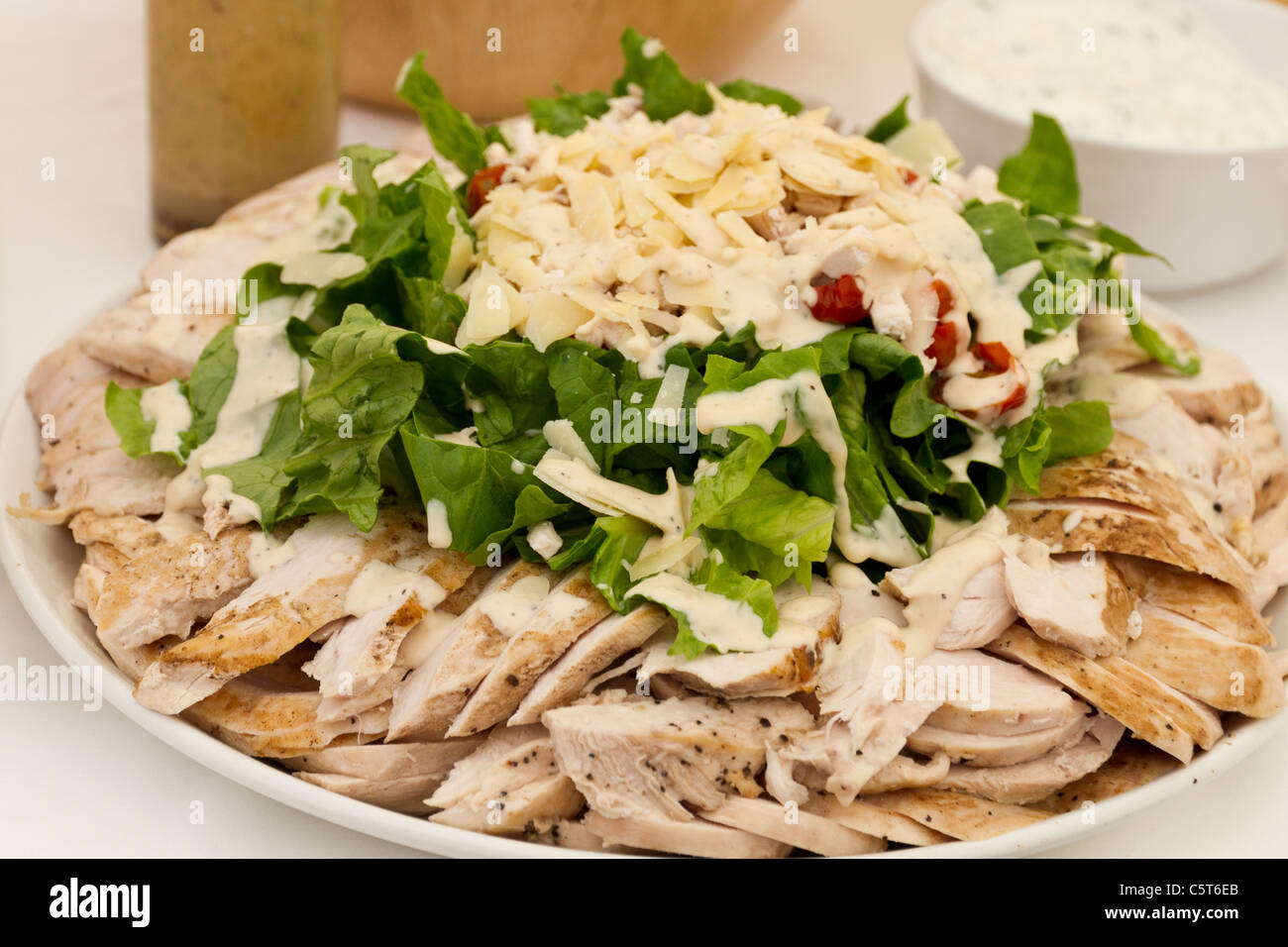 Buffet food chicken Stock Photo Alamy