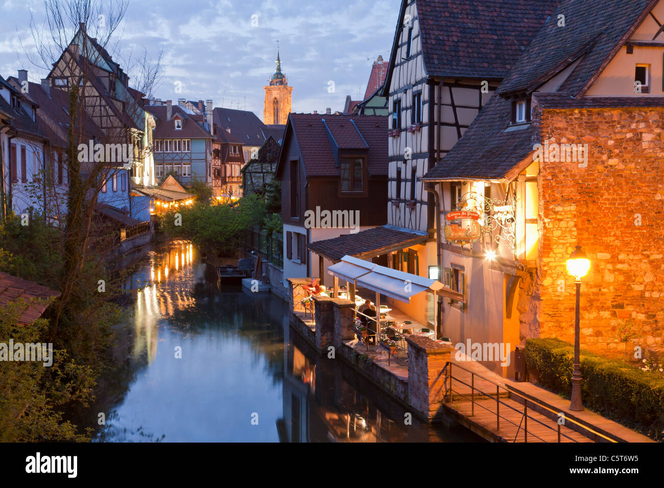 France Alsace Colmar Krutenau La Petite Venise Quarters With Stock Photo Alamy