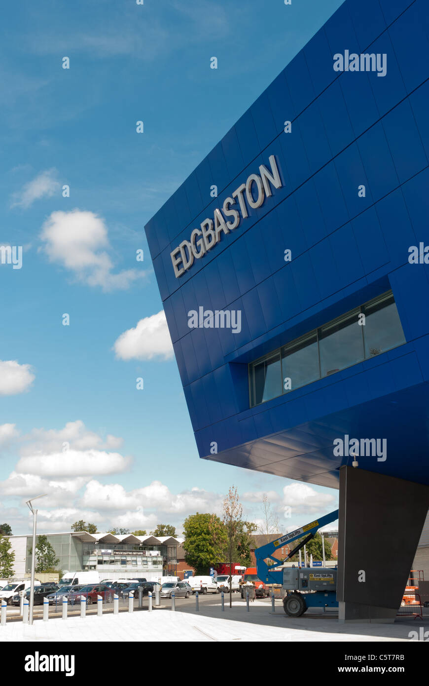 The recently developed Edgbaston Cricket Ground Stock Photo