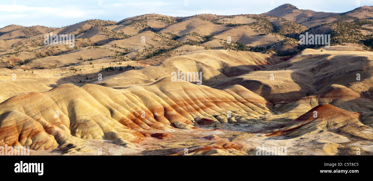 Painted Hills John Day Fossil Beds OR Oregon USA Stock Photo