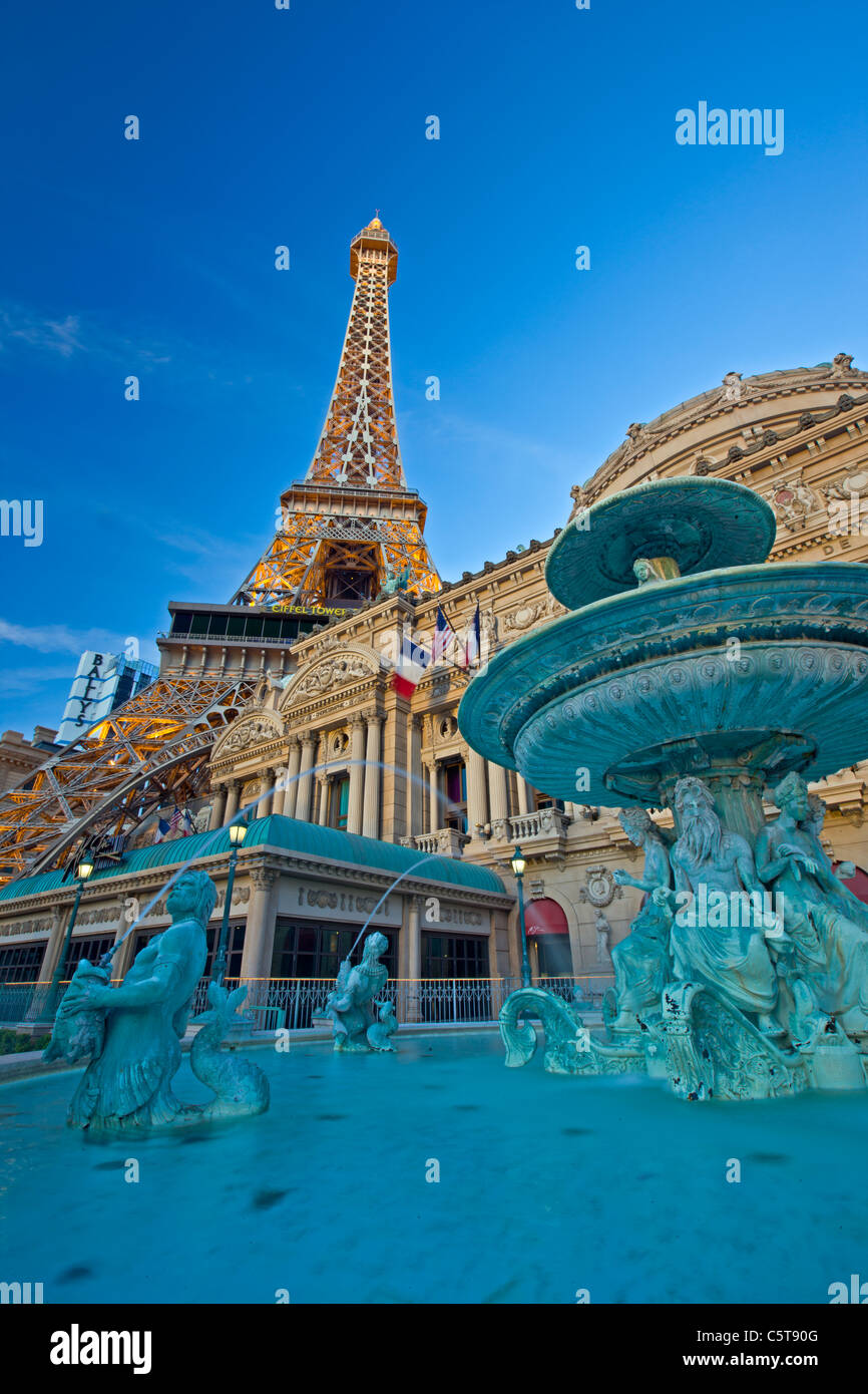 Paris las vegas casino hi-res stock photography and images - Alamy