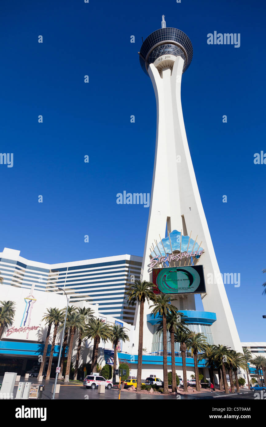 Stratosphere las vegas ride hi-res stock photography and images - Alamy