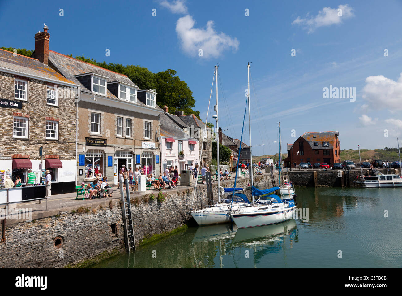 Padstow harbour Cornwall England Stock Photo - Alamy