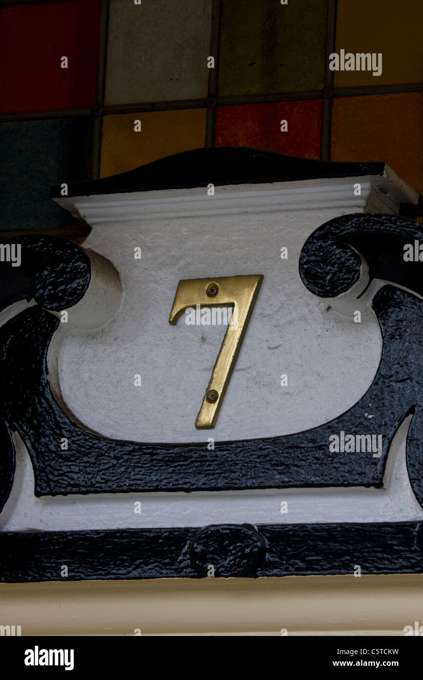 07 character number numbers photograph Stock Photo - Alamy