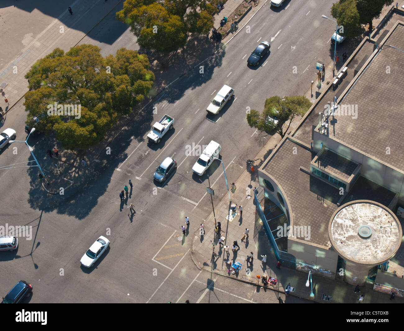 Harare zimbabwe city street hi-res stock photography and images - Alamy